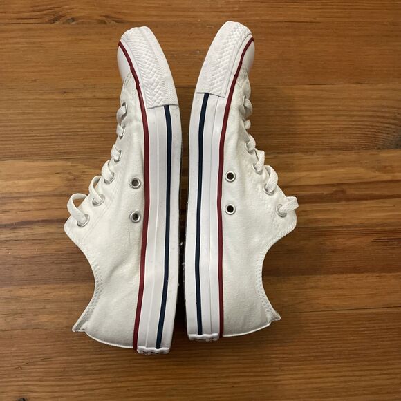 Converse Womens Chuck Taylor All Star Low Optical White Shoes W7652 Size 9 EU 40 - Picture 8 of 11